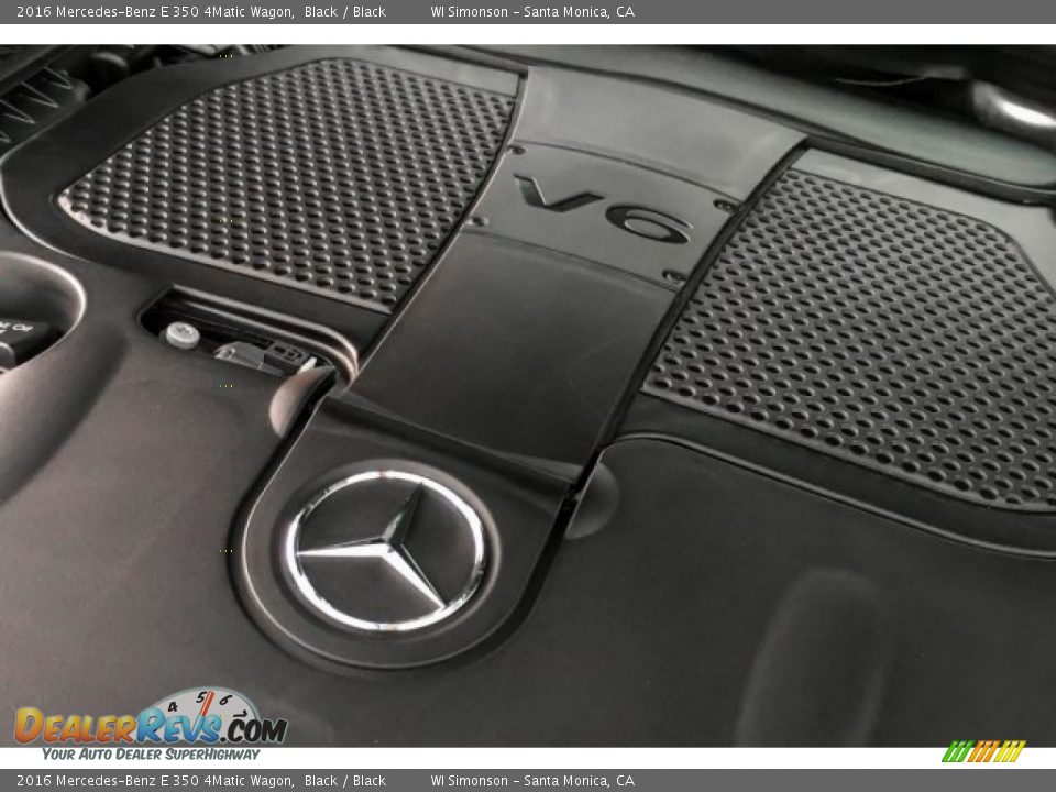 2016 Mercedes-Benz E 350 4Matic Wagon Black / Black Photo #32