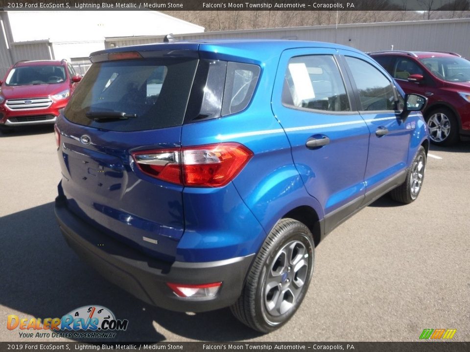 2019 Ford EcoSport S Lightning Blue Metallic / Medium Stone Photo #2