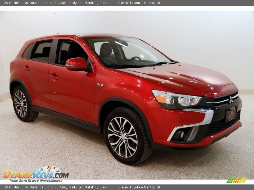 2018 Mitsubishi Outlander Sport SE AWC Rally Red Metallic / Black Photo #1