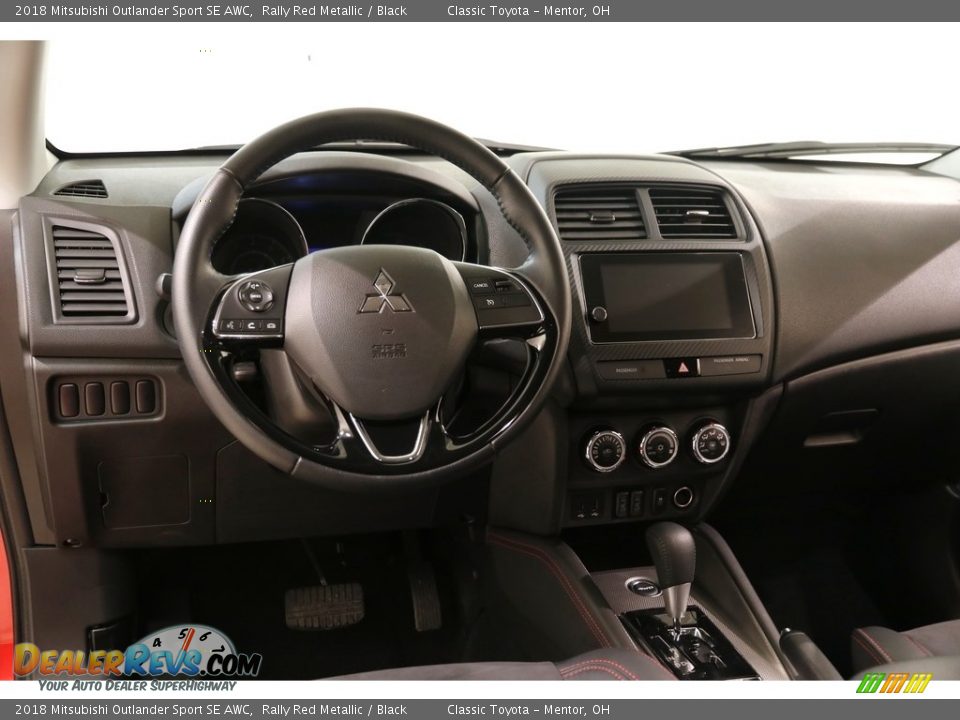 Dashboard of 2018 Mitsubishi Outlander Sport SE AWC Photo #6