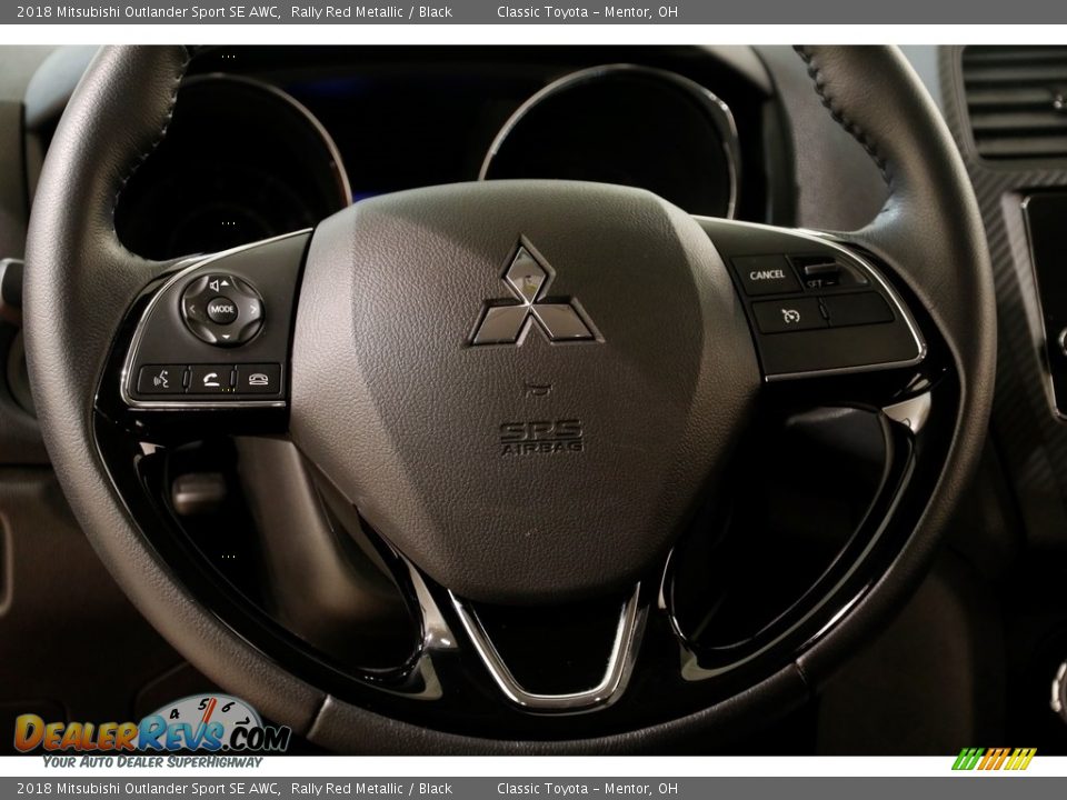 2018 Mitsubishi Outlander Sport SE AWC Steering Wheel Photo #7
