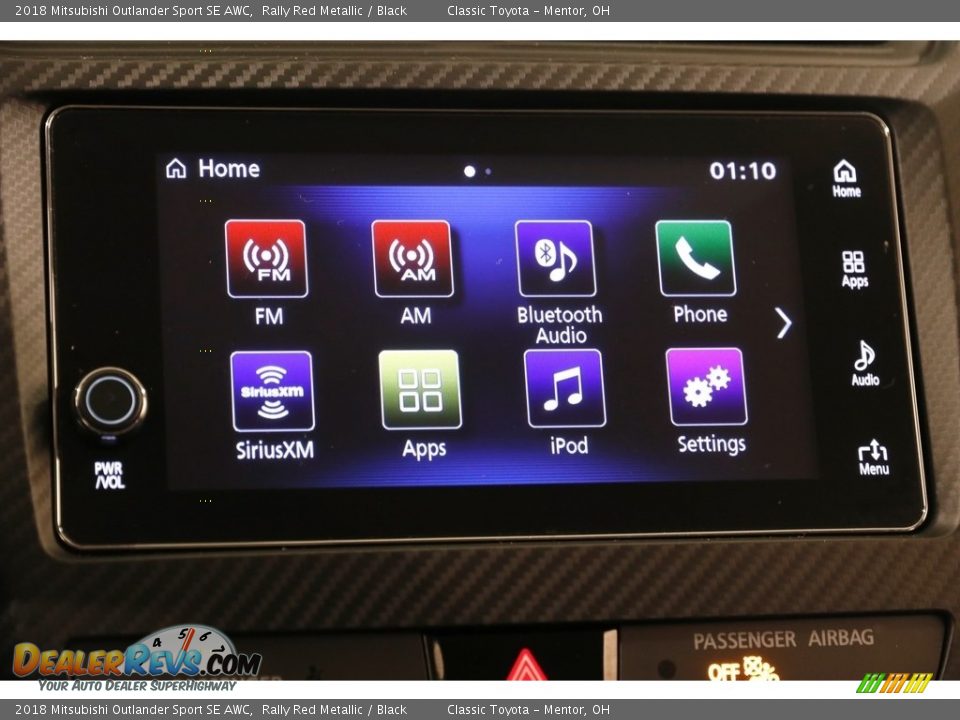 Controls of 2018 Mitsubishi Outlander Sport SE AWC Photo #10