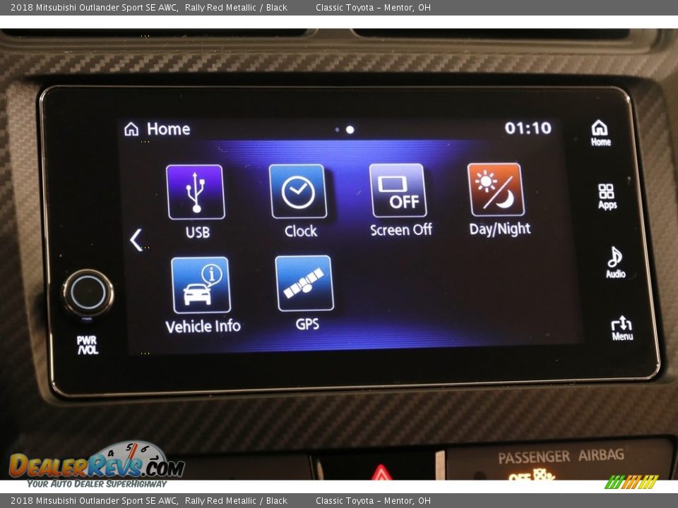 Controls of 2018 Mitsubishi Outlander Sport SE AWC Photo #11