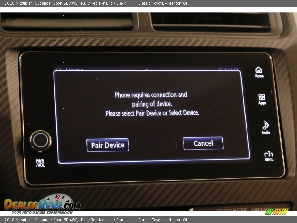 2018 Mitsubishi Outlander Sport SE AWC Rally Red Metallic / Black Photo #13