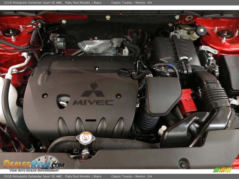 2018 Mitsubishi Outlander Sport SE AWC 2.4 Liter DOHC 16-Valve MIVEC 4 Cylinder Engine Photo #22