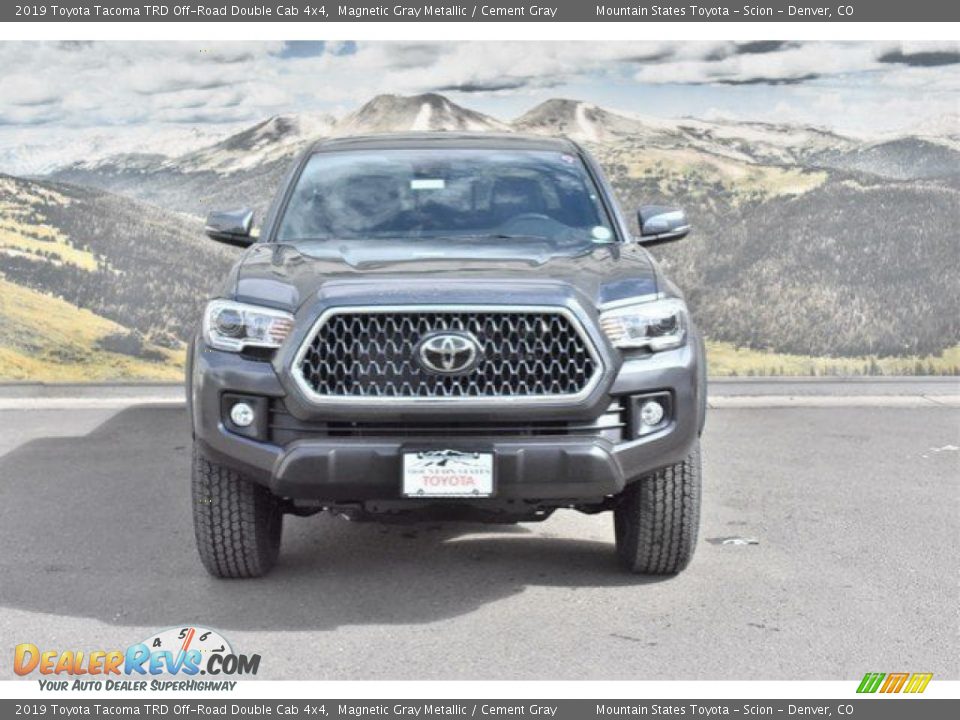 2019 Toyota Tacoma TRD Off-Road Double Cab 4x4 Magnetic Gray Metallic / Cement Gray Photo #2