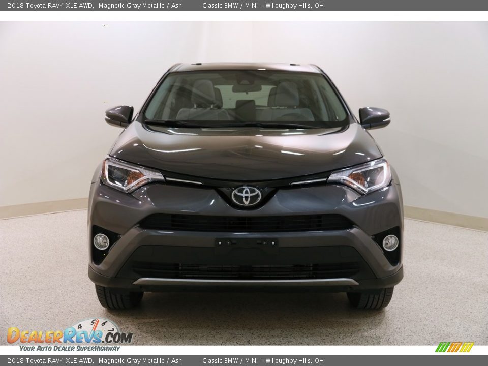 2018 Toyota RAV4 XLE AWD Magnetic Gray Metallic / Ash Photo #2