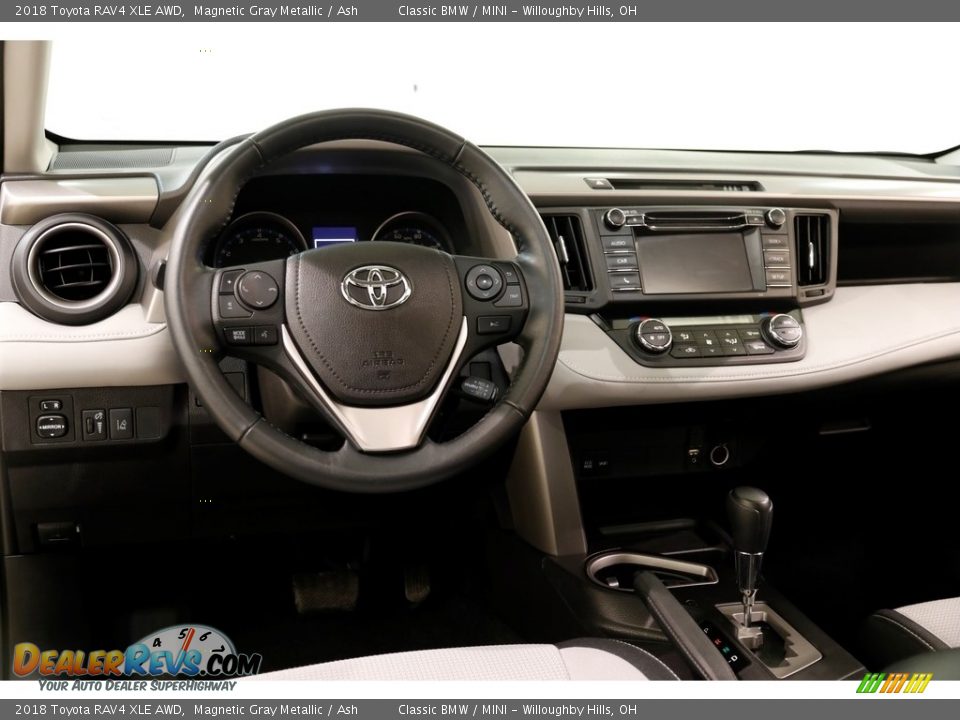 2018 Toyota RAV4 XLE AWD Magnetic Gray Metallic / Ash Photo #6