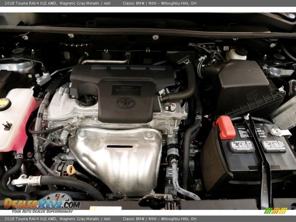 2018 Toyota RAV4 XLE AWD Magnetic Gray Metallic / Ash Photo #19