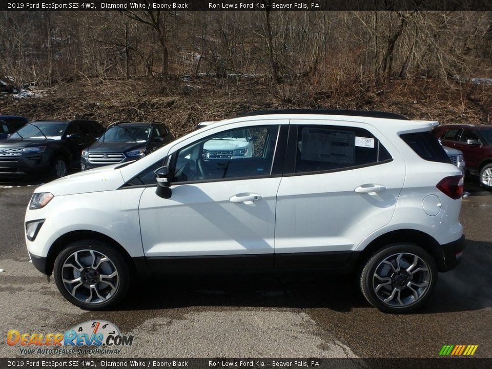 Diamond White 2019 Ford EcoSport SES 4WD Photo #7