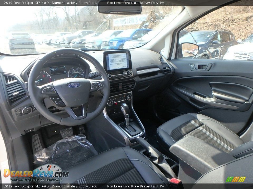 Front Seat of 2019 Ford EcoSport SES 4WD Photo #13