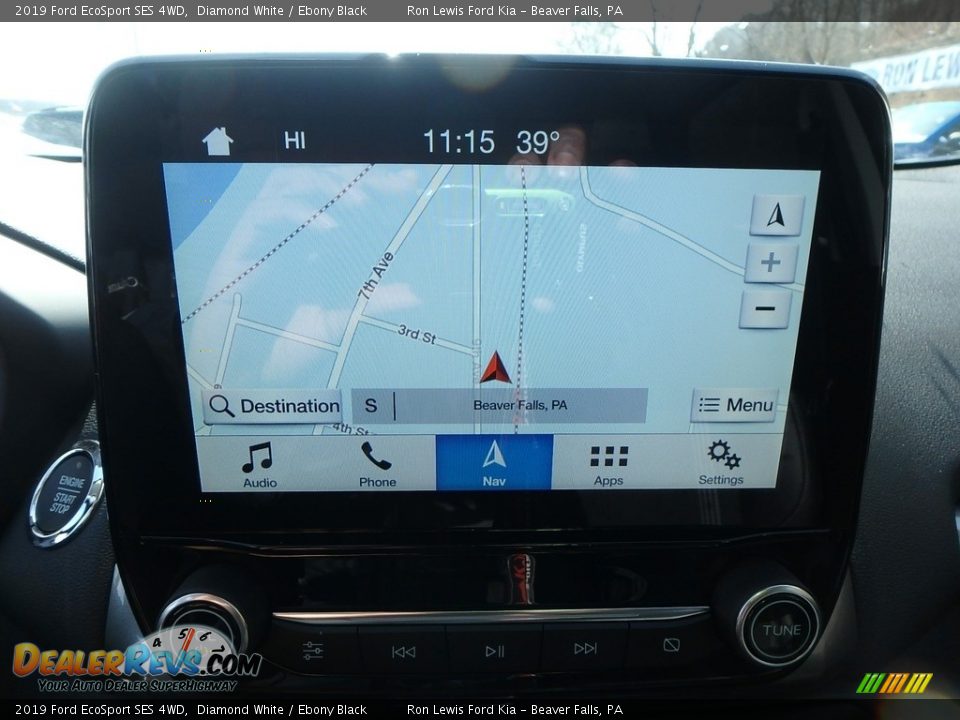 Navigation of 2019 Ford EcoSport SES 4WD Photo #20