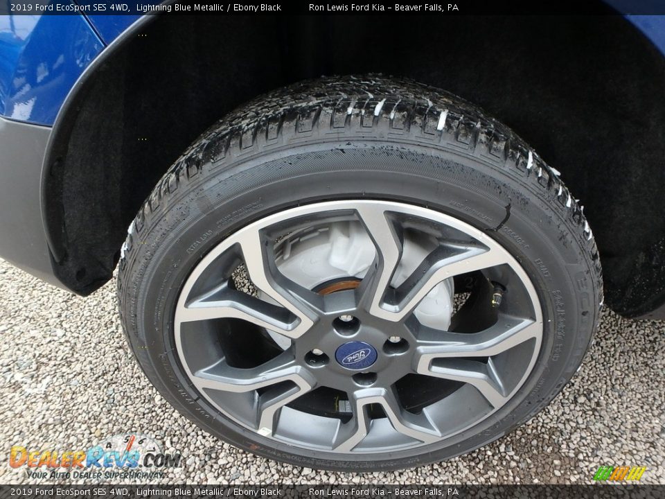 2019 Ford EcoSport SES 4WD Lightning Blue Metallic / Ebony Black Photo #2