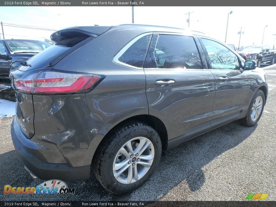 2019 Ford Edge SEL Magnetic / Ebony Photo #2
