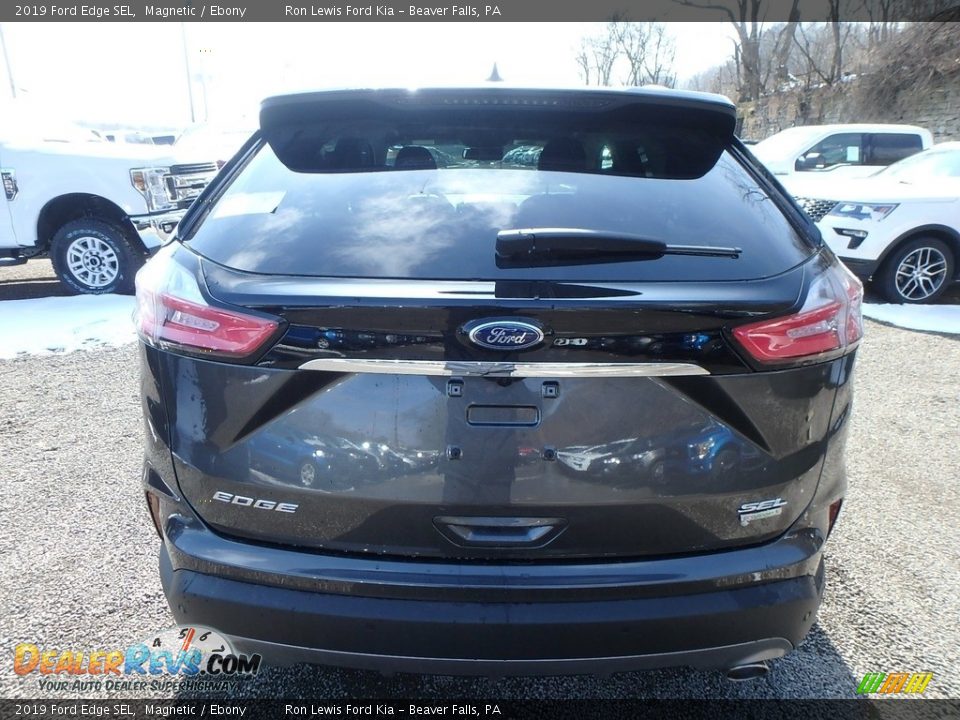 2019 Ford Edge SEL Magnetic / Ebony Photo #3