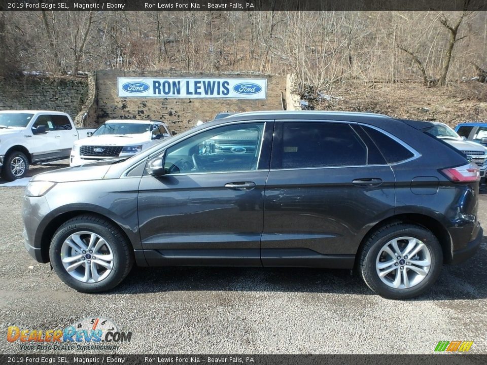 2019 Ford Edge SEL Magnetic / Ebony Photo #6