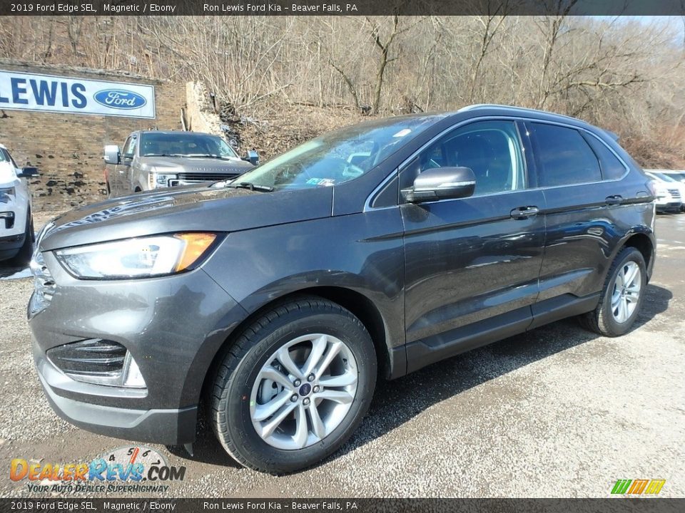 2019 Ford Edge SEL Magnetic / Ebony Photo #7