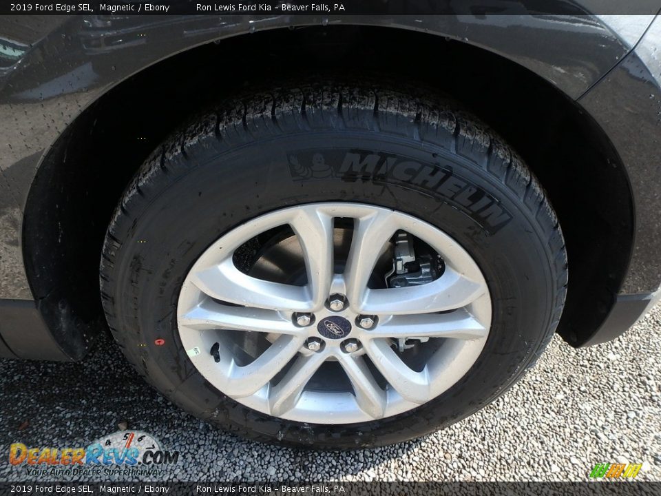 2019 Ford Edge SEL Magnetic / Ebony Photo #10
