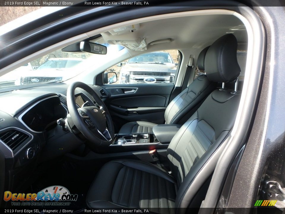 2019 Ford Edge SEL Magnetic / Ebony Photo #11