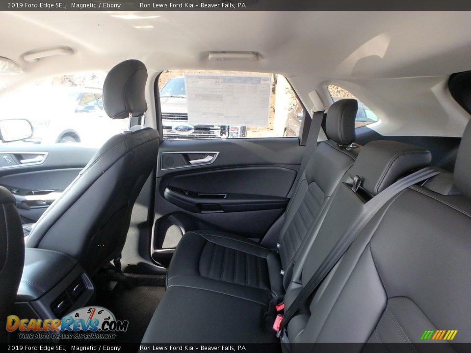 2019 Ford Edge SEL Magnetic / Ebony Photo #12