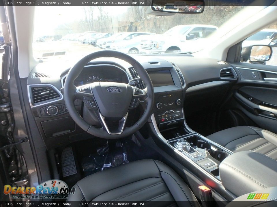 2019 Ford Edge SEL Magnetic / Ebony Photo #13