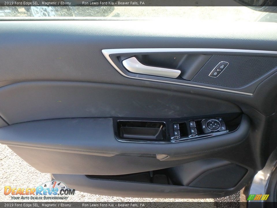 2019 Ford Edge SEL Magnetic / Ebony Photo #14
