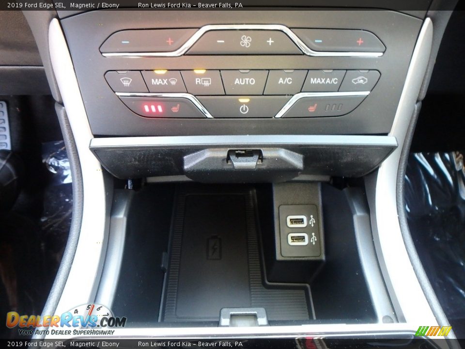 2019 Ford Edge SEL Magnetic / Ebony Photo #19