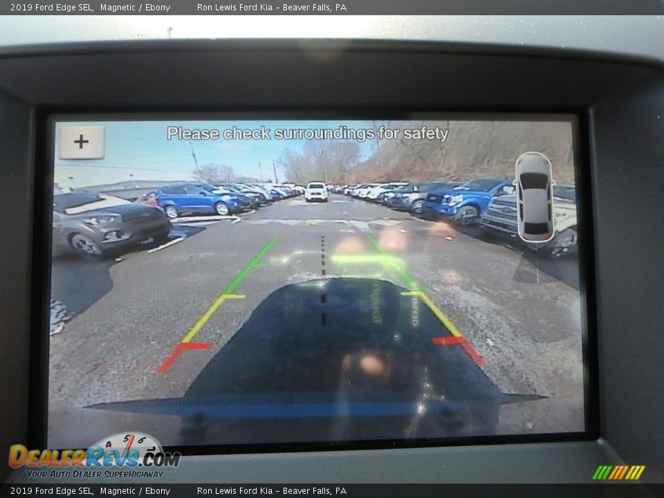 2019 Ford Edge SEL Magnetic / Ebony Photo #20