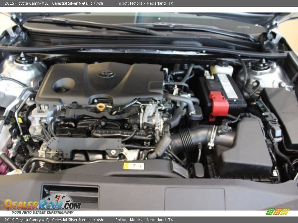 2019 Toyota Camry XLE Celestial Silver Metallic / Ash Photo #31