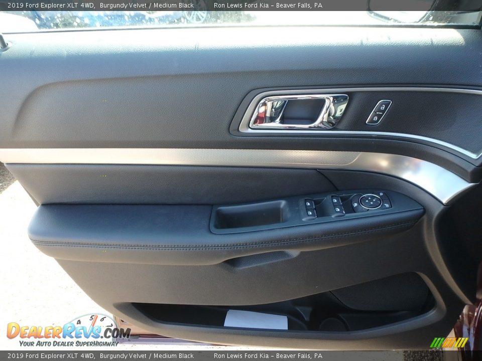 2019 Ford Explorer XLT 4WD Burgundy Velvet / Medium Black Photo #15