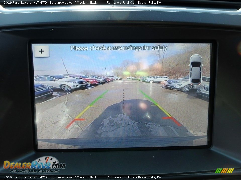 2019 Ford Explorer XLT 4WD Burgundy Velvet / Medium Black Photo #19