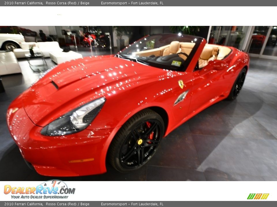 2010 Ferrari California Rosso Corsa (Red) / Beige Photo #2