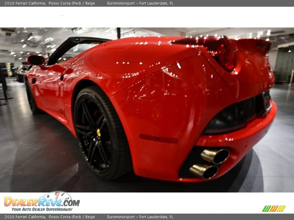 2010 Ferrari California Rosso Corsa (Red) / Beige Photo #4