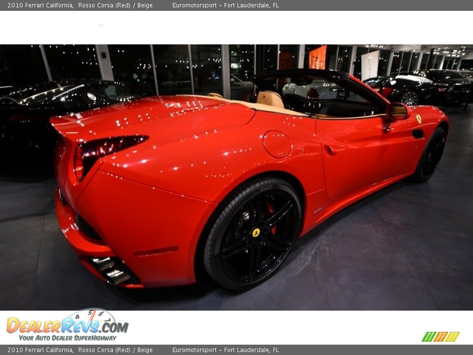 2010 Ferrari California Rosso Corsa (Red) / Beige Photo #7