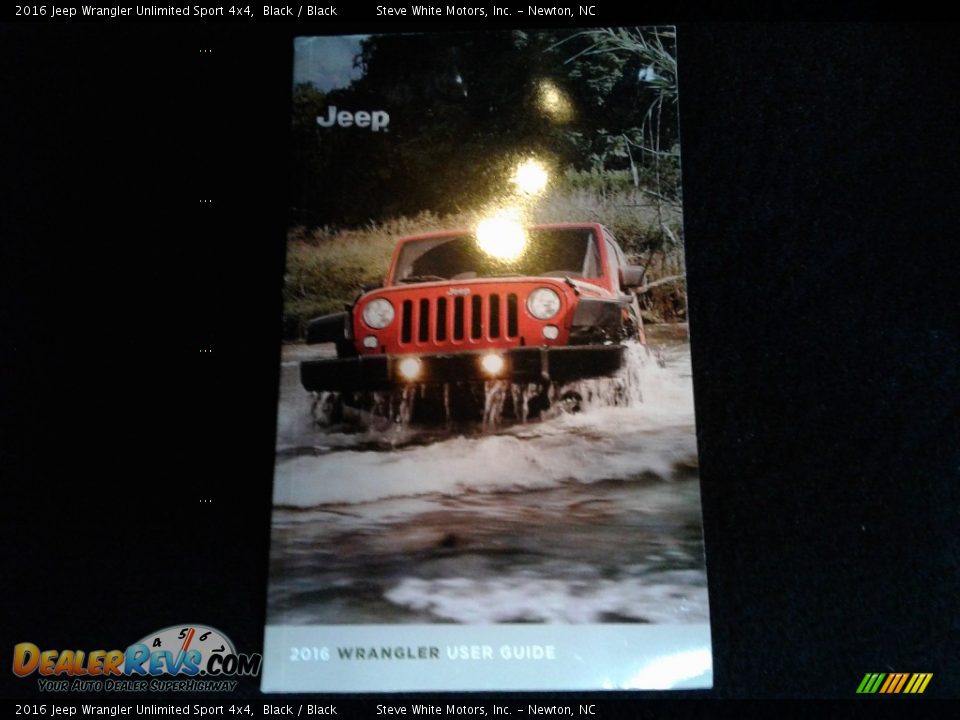 2016 Jeep Wrangler Unlimited Sport 4x4 Black / Black Photo #29