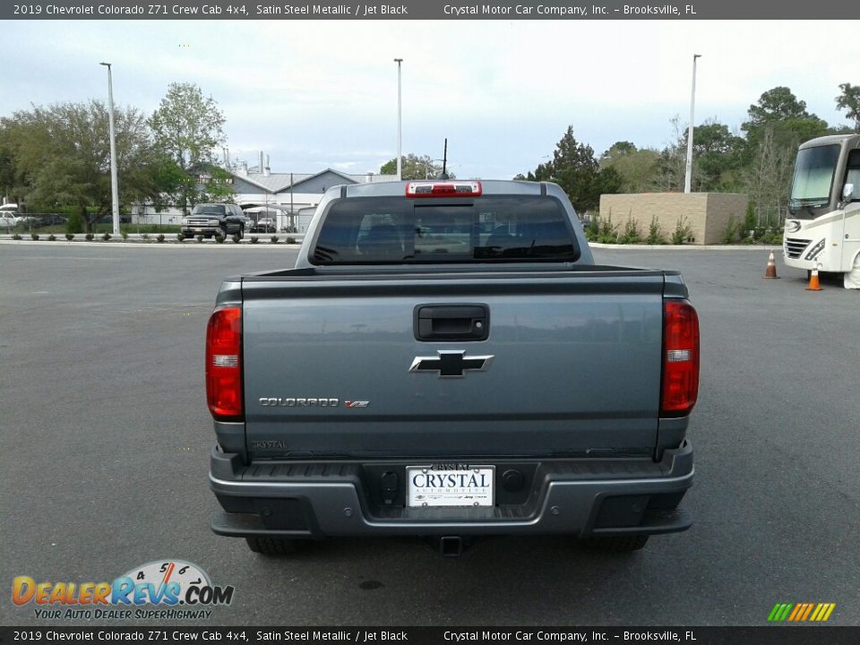 2019 Chevrolet Colorado Z71 Crew Cab 4x4 Satin Steel Metallic / Jet Black Photo #4