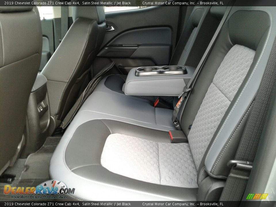 Rear Seat of 2019 Chevrolet Colorado Z71 Crew Cab 4x4 Photo #10