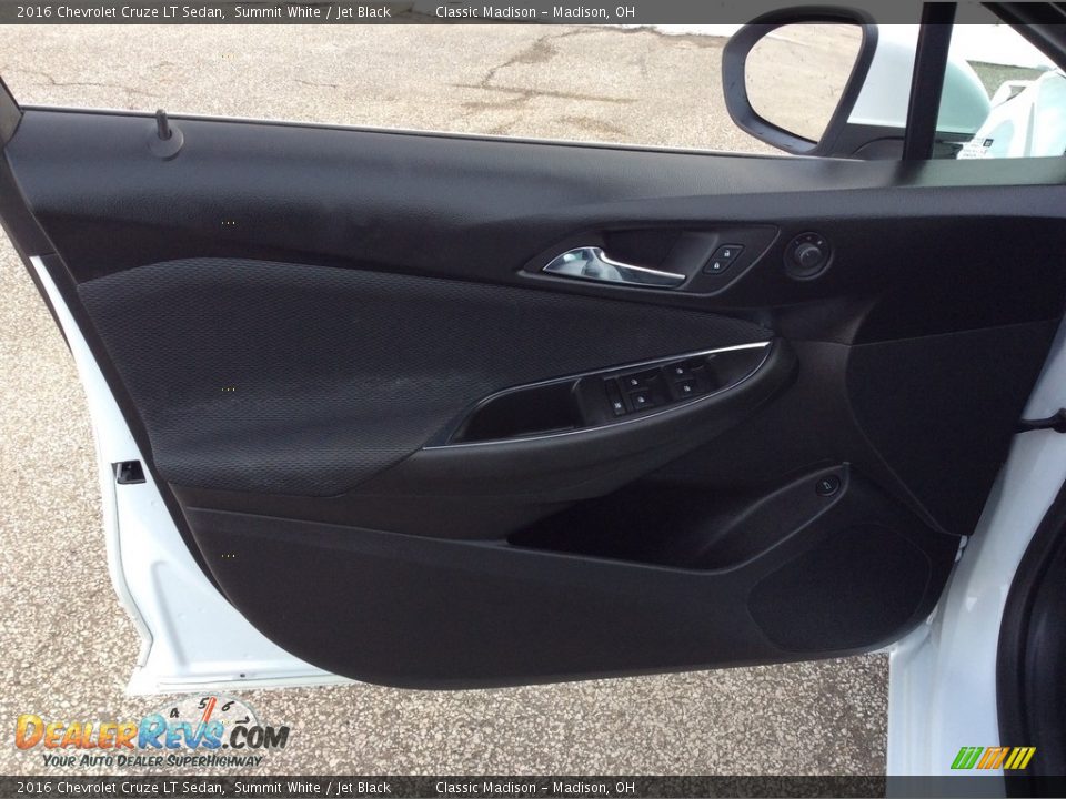 2016 Chevrolet Cruze LT Sedan Summit White / Jet Black Photo #13