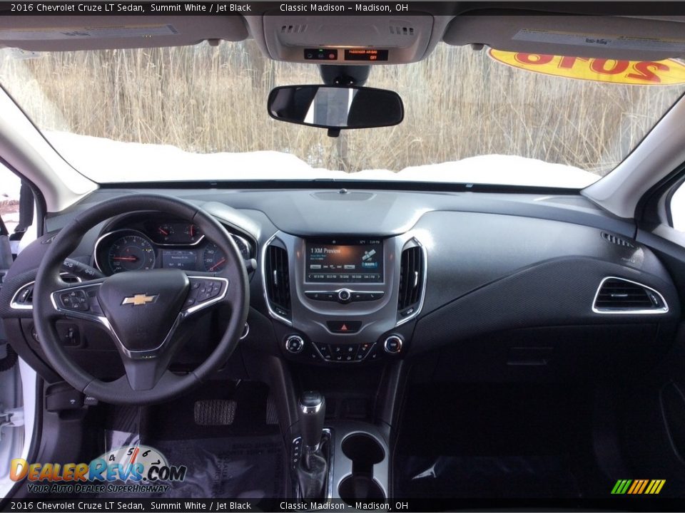 2016 Chevrolet Cruze LT Sedan Summit White / Jet Black Photo #16