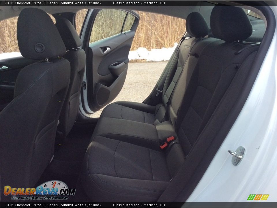 2016 Chevrolet Cruze LT Sedan Summit White / Jet Black Photo #25