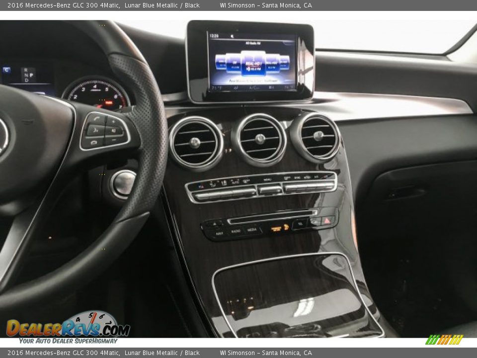 2016 Mercedes-Benz GLC 300 4Matic Lunar Blue Metallic / Black Photo #5