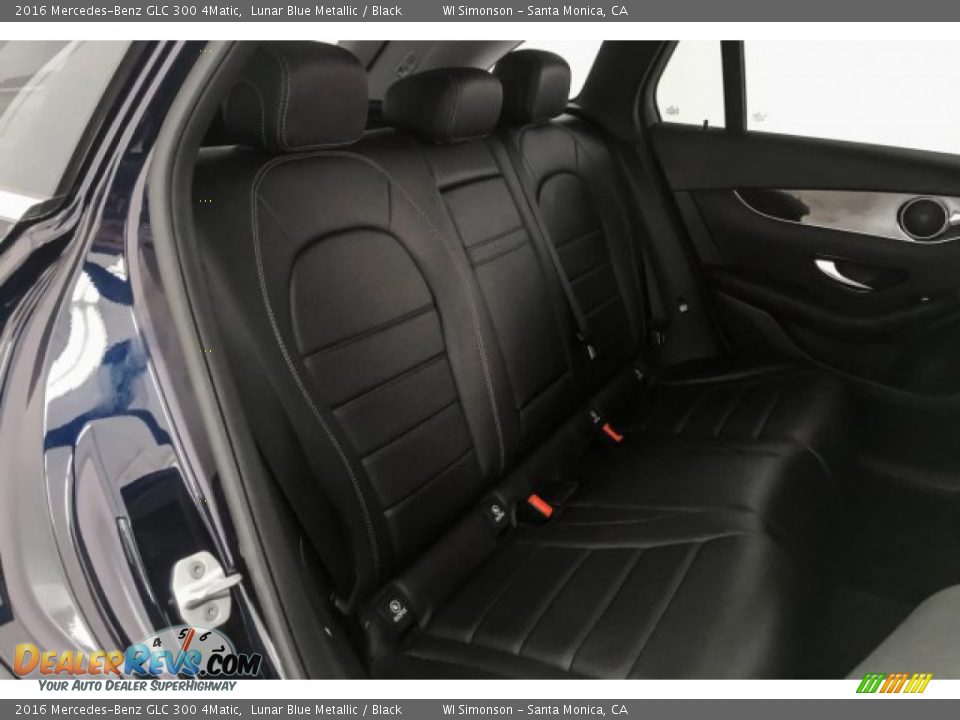 2016 Mercedes-Benz GLC 300 4Matic Lunar Blue Metallic / Black Photo #13