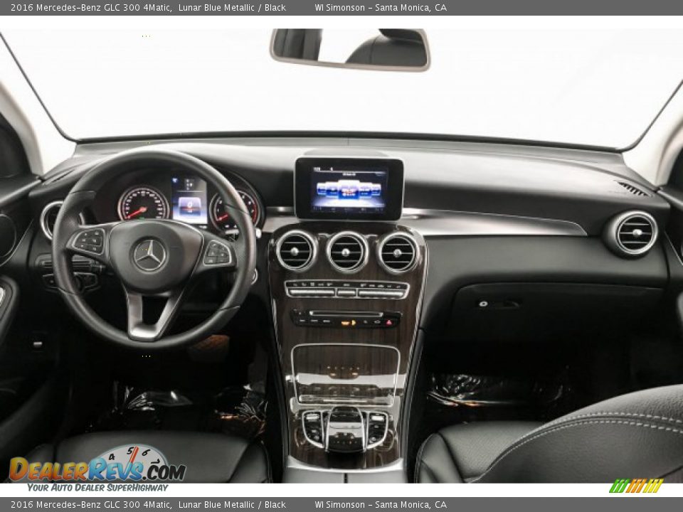 2016 Mercedes-Benz GLC 300 4Matic Lunar Blue Metallic / Black Photo #18