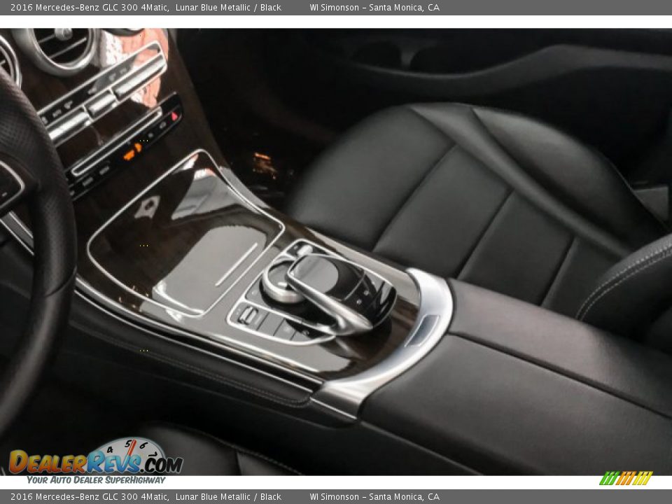 2016 Mercedes-Benz GLC 300 4Matic Lunar Blue Metallic / Black Photo #24