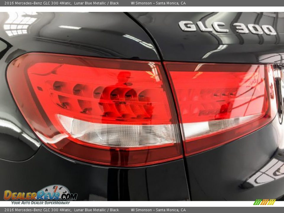 2016 Mercedes-Benz GLC 300 4Matic Lunar Blue Metallic / Black Photo #27