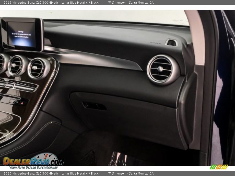 2016 Mercedes-Benz GLC 300 4Matic Lunar Blue Metallic / Black Photo #29