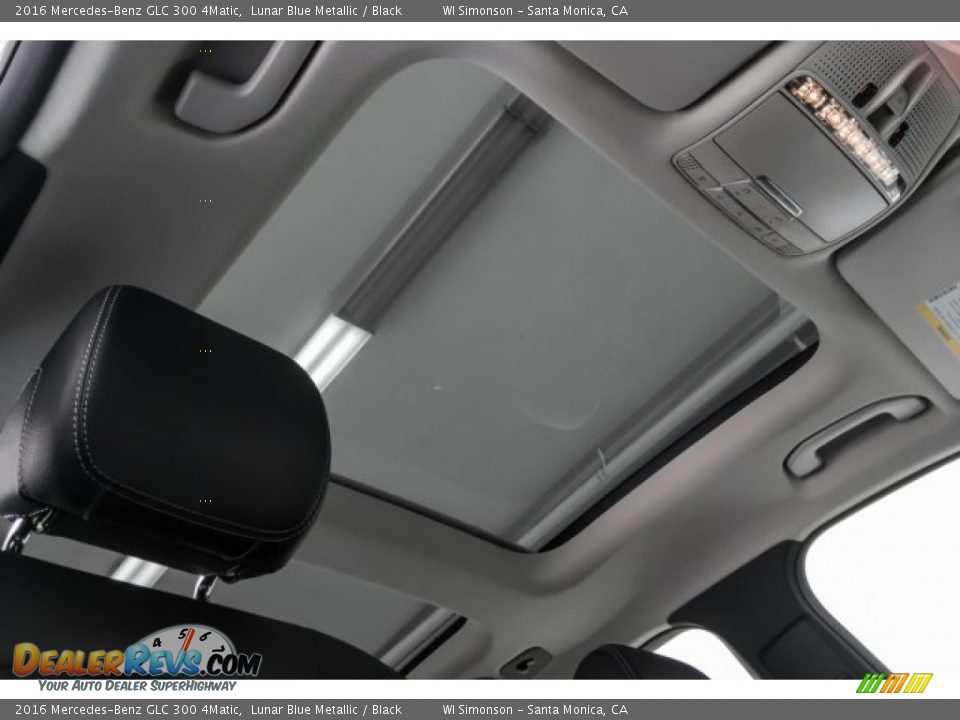 2016 Mercedes-Benz GLC 300 4Matic Lunar Blue Metallic / Black Photo #30