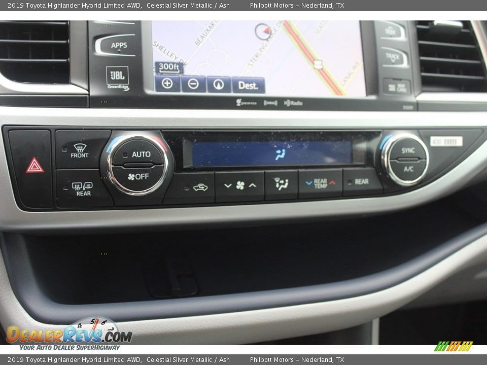 2019 Toyota Highlander Hybrid Limited AWD Celestial Silver Metallic / Ash Photo #18