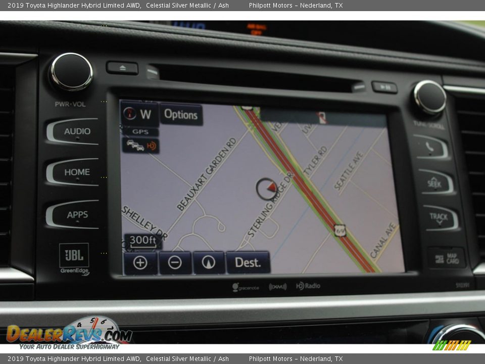 2019 Toyota Highlander Hybrid Limited AWD Celestial Silver Metallic / Ash Photo #19