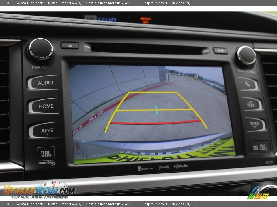 2019 Toyota Highlander Hybrid Limited AWD Celestial Silver Metallic / Ash Photo #20